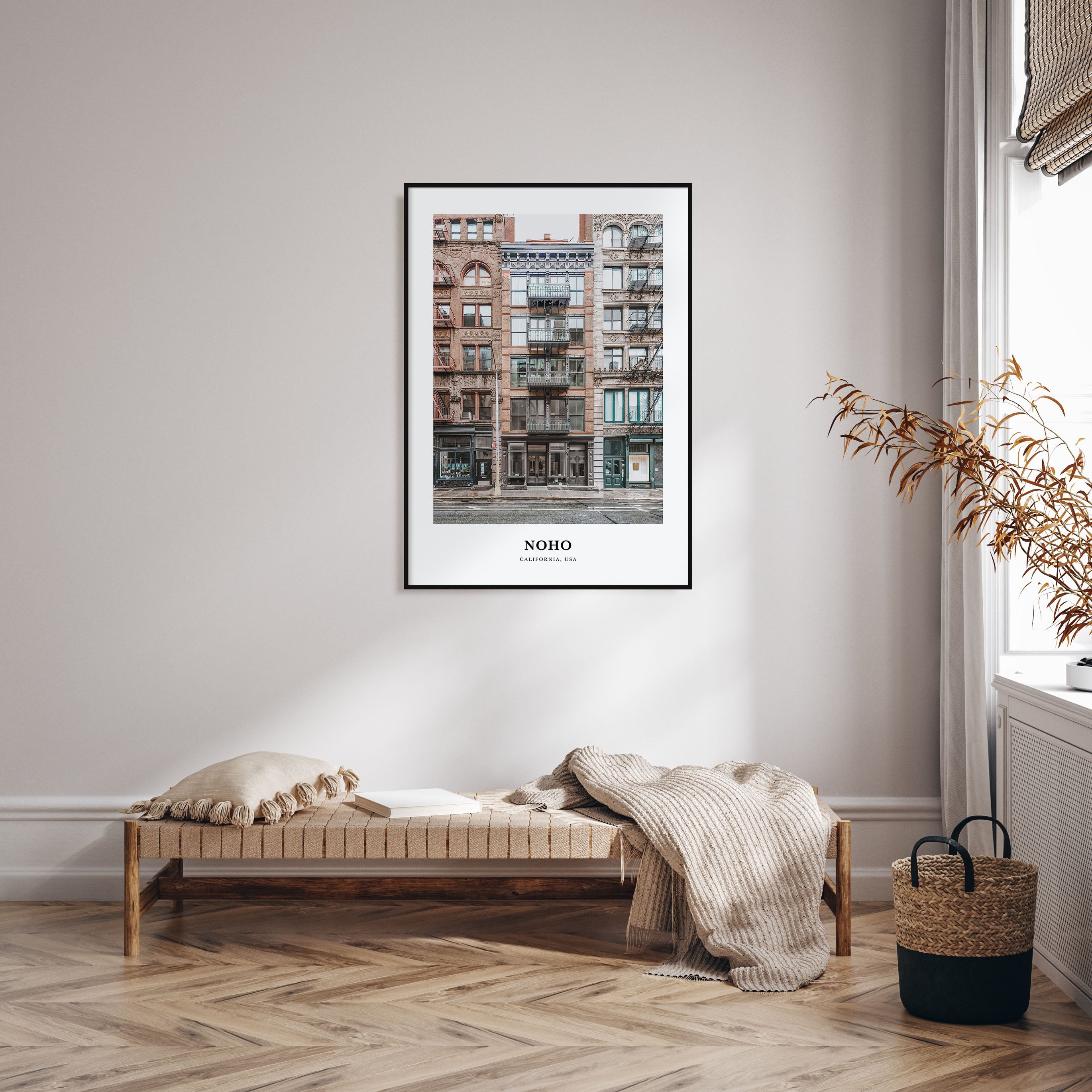NoHo Portrait Color Poster