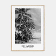 Noosa Heads Portrait B&W No 1 Poster