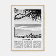 Noosa Heads Travel B&W No 1 Poster
