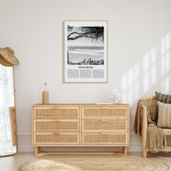 Noosa Heads Travel B&W No 1 Poster