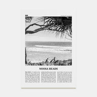 Noosa Heads Travel B&W No 1 Poster