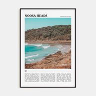 Noosa Heads Travel Color Poster