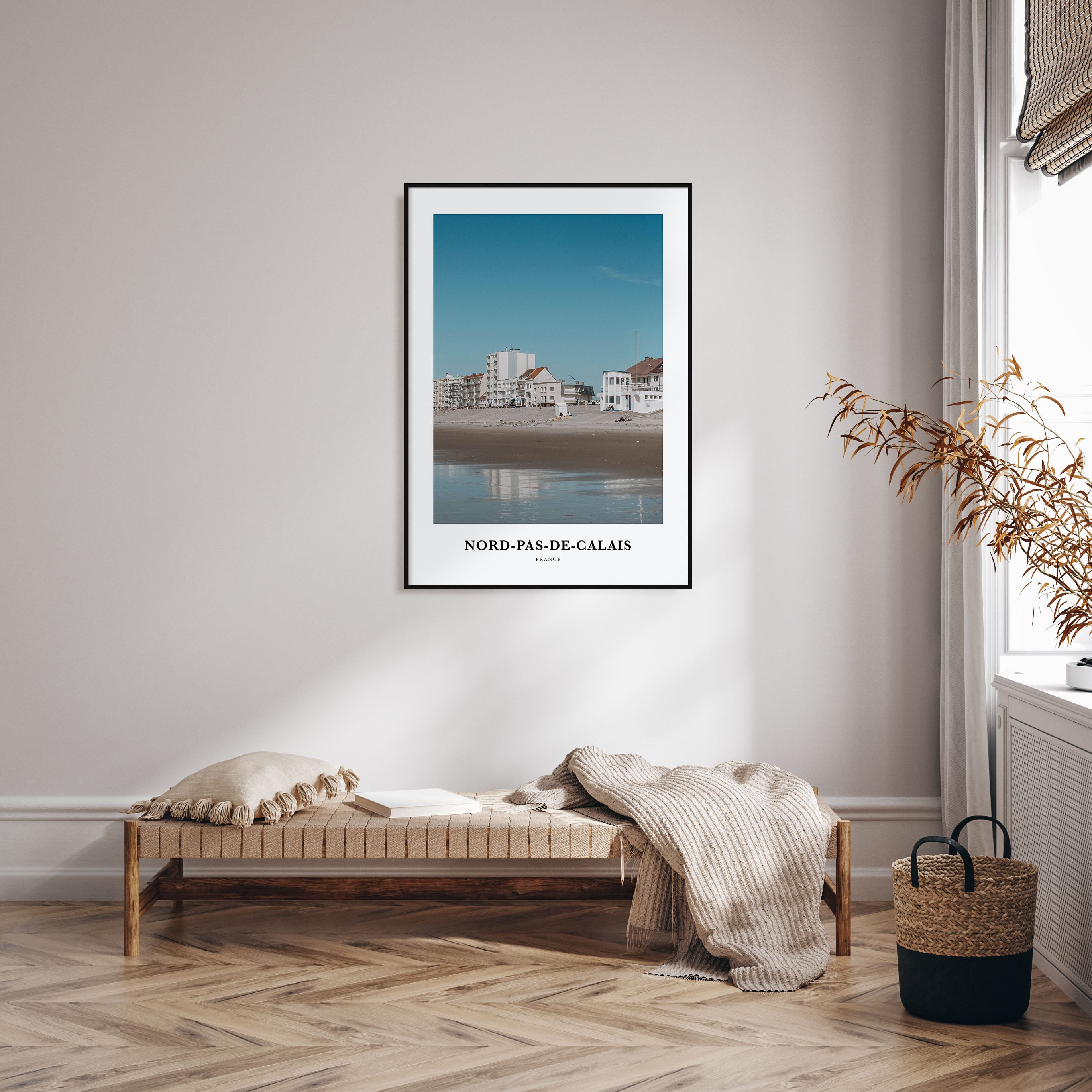 Nord-Pas-de-Calais Portrait Color Poster