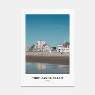 Nord-Pas-de-Calais Portrait Color Poster