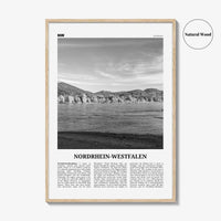 Nordrhein Westfalen Print Black and White, Nordrhein-Westfalen Wall Art, Nordrhein-Westfalen Poster, Nordrhein-Westfalen Photo, Germany