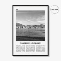 Nordrhein Westfalen Print Black and White, Nordrhein-Westfalen Wall Art, Nordrhein-Westfalen Poster, Nordrhein-Westfalen Photo, Germany