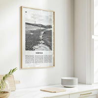 Norfolk Print Black and White England, Norfolk Wall Art, Norfolk Poster, Norfolk Photo, Norfolk Map, England, United Kingdom