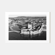 Norman Landscape B&W Poster