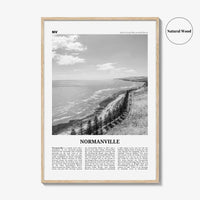 Normanville Print Black and White, Normanville Wall Art, Normanville Poster, Normanville Photo, Normanville Décor, South Australia