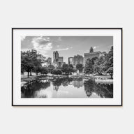 North Carolina Landscape B&W Poster