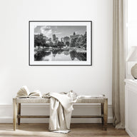 North Carolina Landscape B&W Poster
