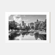 North Carolina Landscape B&W Poster