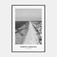 North Carolina Portrait B&W No 1 Poster
