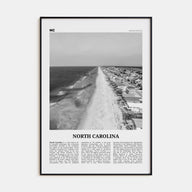 North Carolina Travel B&W No 4 Poster