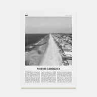 North Carolina Travel B&W No 4 Poster
