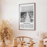 North Carolina Print Black and White No 4, North Carolina Wall Art, North Carolina Poster, North Carolina Photo, USA United States