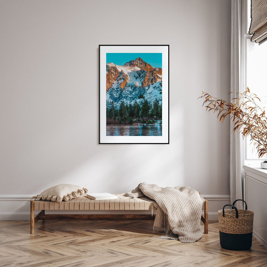North Cascades National Park Photo Color Poster