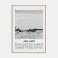 North Dakota Travel B&W No 2 Poster