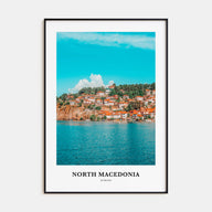 North Macedonia Portrait Color Poster