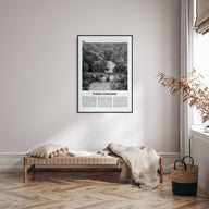 North Yorkshire Travel B&W Poster