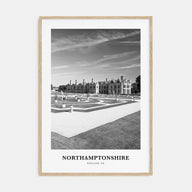 Northamptonshire Portrait B&W Poster