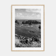 Northern California Photo B&W Poster