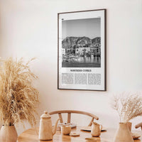 Northern Cyprus Print Black and White, Northern Cyprus Wall Art, Northern Cyprus Poster, Northern Cyprus Photo, Cyprus Wall Décor, Cyprus