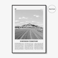 Northern Territory Print Black and White, Northern Territory  Wall Art, Northern Territory Poster,  Northern Territory Photo, Australia