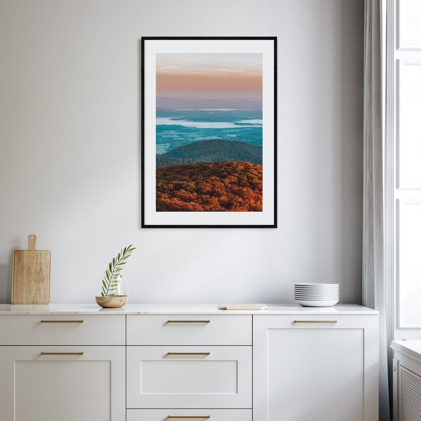 Northern Virginia Photo Color Poster