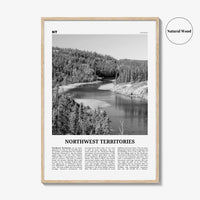 Northwest Territories Print Black and White, Northwest Territories Wall Art, Northwest Territories Photo, Canada, Yellowknife