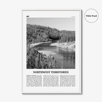 Northwest Territories Print Black and White, Northwest Territories Wall Art, Northwest Territories Photo, Canada, Yellowknife
