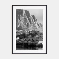 Norway Photo B&W Poster