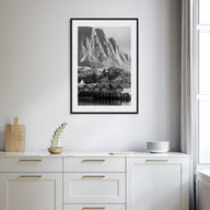 Norway Photo B&W Poster