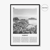 Norway Print Black and White, Norway Wall Art, Norway Poster, Norway Photo, Norway Wall Decor, Norge, Noreg, Norgga, Norwegian, Oslo, Europe