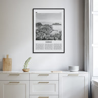 Norway Travel B&W Poster