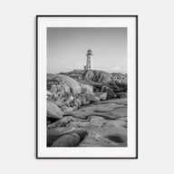 Nova Scotia Photo B&W Poster