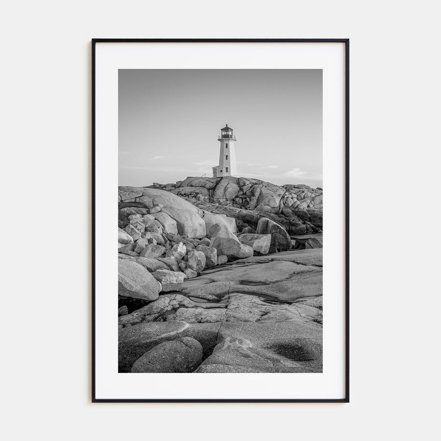 Nova Scotia Photo B&W Poster