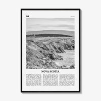 Nova Scotia Print Black and White, Nova Scotia Wall Art, Nova Scotia Poster, Nova Scotia Photo, Canada, New Scotland, Halifax