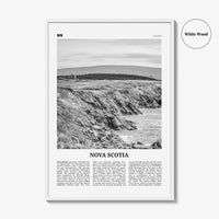 Nova Scotia Print Black and White, Nova Scotia Wall Art, Nova Scotia Poster, Nova Scotia Photo, Canada, New Scotland, Halifax
