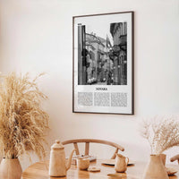 Novara Print Black and White, Novara Wall Art, Novara Poster, Novara Photo, Novara Wall Décor, Novara Map, Italy