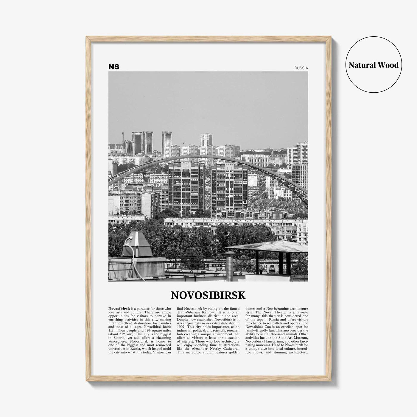 Novosibirsk Print Black and White, Novosibirsk Wall Art, Novosibirsk Poster, Novosibirsk Photo, Novosibirsk Wall Décor, Novosibirsk Map