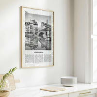 Nuremberg Print Black and White, Nuremberg Wall Art, Nuremberg Poster, Nuremberg Photo, Nürnberg Poster Print, Bavaria, Germany, Deutschland