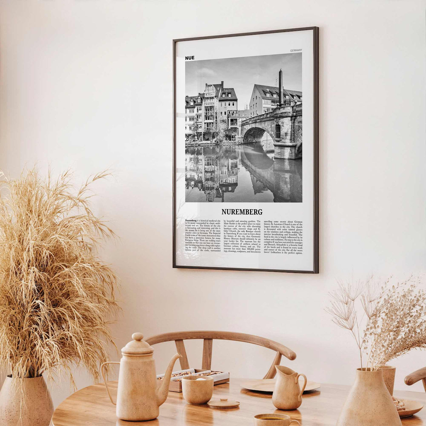 Nuremberg Print Black and White, Nuremberg Wall Art, Nuremberg Poster, Nuremberg Photo, Nürnberg Poster Print, Bavaria, Germany, Deutschland