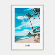 O‘ahu Portrait Color Poster