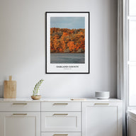 Oakland County Portrait Color Poster
