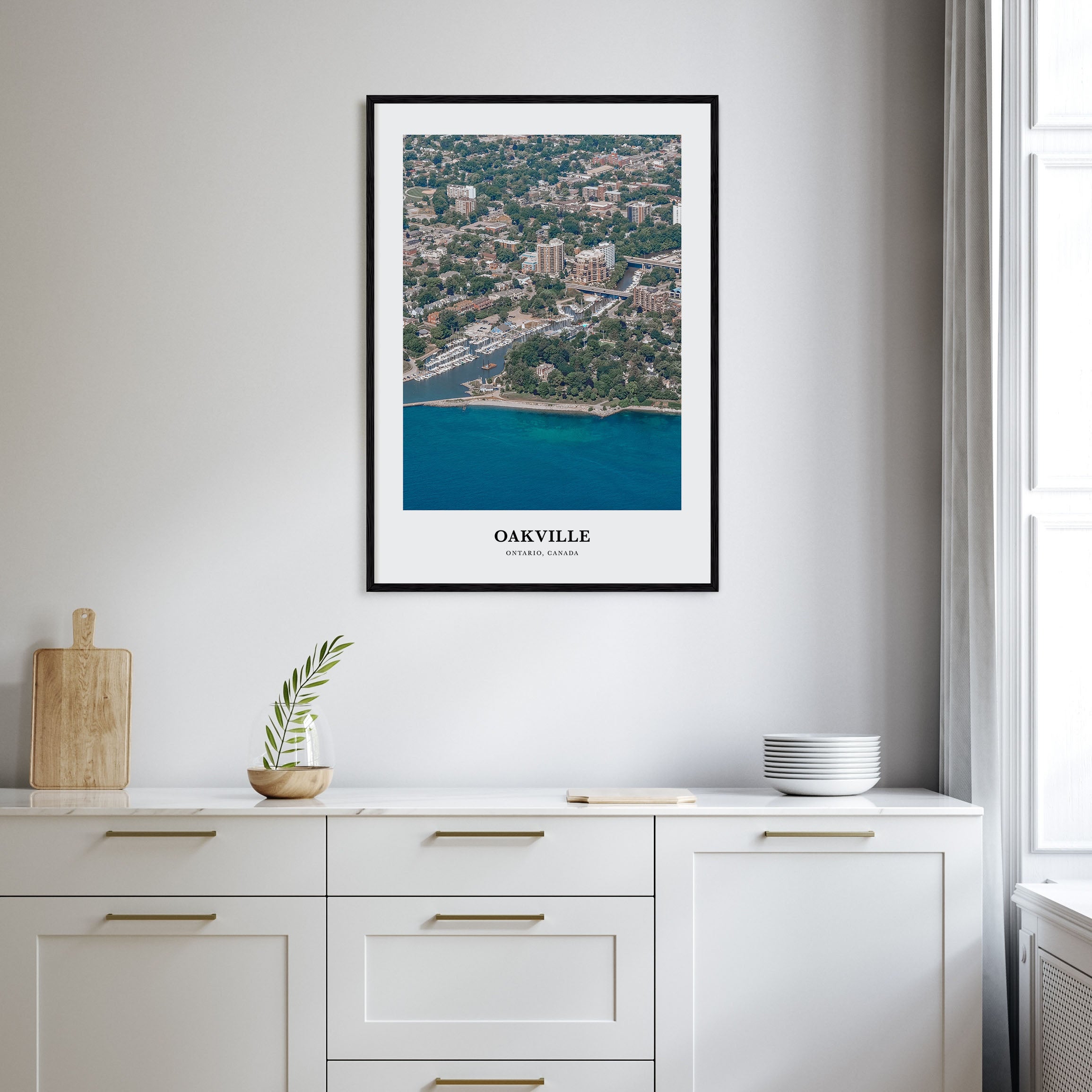 Oakville Portrait Color Poster