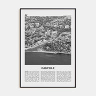 Oakville Travel B&W Poster