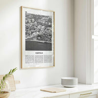 Oakville Print Black and White, Oakville Wall Art, Oakville Poster, Oakville Photo, Oakville Wall Décor, Oakville Map, Ontario, Canada