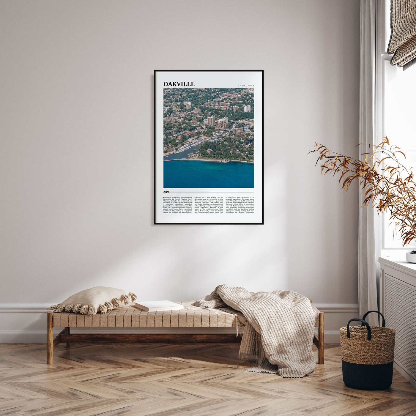 Oakville Travel Color Poster