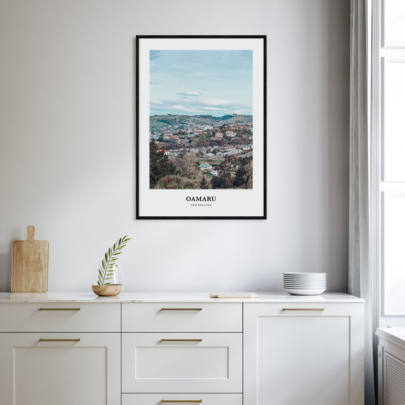 Oamaru Portrait Color Poster